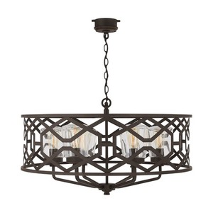 C934461OZ Hanging Hanging Lantern - Oiled Bronze