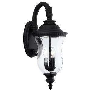 C939831BK Ashford Entrance Outdoor Wall Light - Black