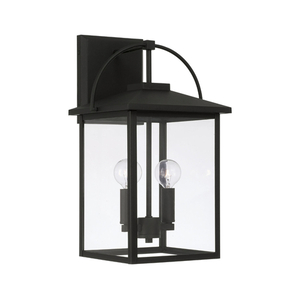 C948021BK Bryson Entrance Outdoor Wall Light - Black