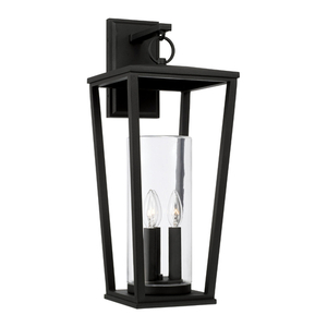 C948131BK Elliott Entrance Outdoor Wall Light - Black