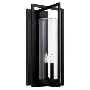 C948231BK Kent Entrance Outdoor Wall Light - Black