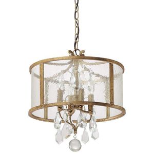 C9484AGCR Blakely Drum Pendant Pendant Light - Antique Gold