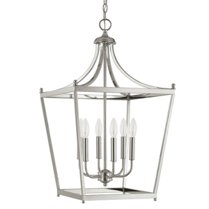 C9552PN Stanton Entrance / Foyer Pendant Light - Polished Nickel