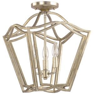 C9651WG Whitney Entrance / Foyer Pendant Light - Winter Gold