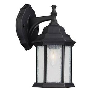 C9832BK Main Street Entrance Outdoor Wall Light - Black