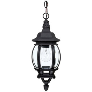 C9868BK French Country Hanging Hanging Lantern - Black