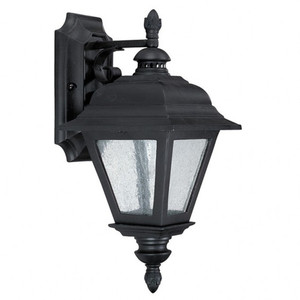 C9961BK Brookwood Entrance Outdoor Wall Light - Black