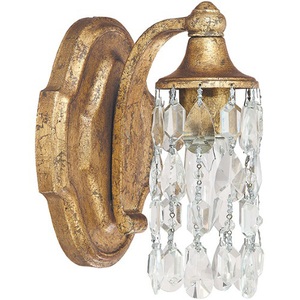 C8521AGCR Blakely 1 Bulb Wall Sconce - Antique Gold