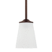 Capital Lighting C314111BZ331 Bronze Mini Pendant