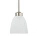 Capital Lighting C314311BN333 Brushed Nickel Mini Pendant