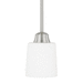 Capital Lighting C315311BN339 Brushed Nickel Mini Pendant