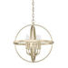 Capital Lighting C317541WG Winter Gold Entrance / Foyer Pendant