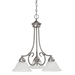 Capital Lighting C3224MN220 Matte Nickel Mini Chandelier