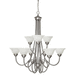 Capital Lighting C3229MN220 Matte Nickel Mid Sized Chandelier