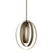 Capital Lighting C324911SZ Silver and Bronze Entrance / Foyer Pendant