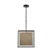 Capital Lighting C330911AB Aged Brass / Black Down Light Pendant