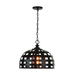 Capital Lighting C332211MB Matte Black Down Light Pendant