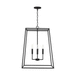 Capital Lighting C337341BI Black Iron Linear Pendant