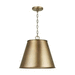 Capital Lighting C337811AD Aged Brass Down Light Pendant