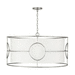 Capital Lighting C337961AS Antique Silver Down Light Pendant