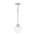 Capital Lighting C338111CH489 Chrome Mini Pendant