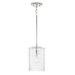 Capital Lighting C341311PN Polished Nickel Mini Pendant