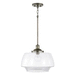 Capital Lighting C342211GR Graphite Down Light Pendant