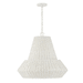 Capital Lighting C347842HH Chalk White Down Light Pendant