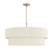 Capital Lighting C349842MA Matte Brass Multi Light Pendant