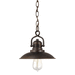 Capital Lighting C3797BB Burnished Bronze Mini Pendant