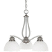 Capital Lighting C4034BN212 Brushed Nickel Mini Chandelier