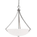 Capital Lighting C4038BN Brushed Nickel Up Light Pendant