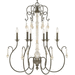 Capital Lighting C410362FC French Country Mid Sized Chandelier