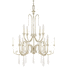 Capital Lighting C413601WG Winter Gold Mid Sized Chandelier