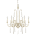 Capital Lighting C413662WG Winter Gold Mid Sized Chandelier