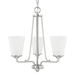 Capital Lighting C414131BN331 Brushed Nickel Mini Chandelier