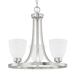 Capital Lighting C414331BN333 Brushed Nickel Mini Chandelier