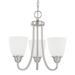 Capital Lighting C415131BN337 Brushed Nickel Mini Chandelier