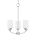 Capital Lighting C415231BN338 Brushed Nickel Mini Chandelier