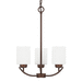 Capital Lighting C415231BZ338 Bronze Mini Chandelier