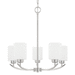 Capital Lighting C415251BN338 Brushed Nickel Mini Chandelier