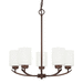 Capital Lighting C415251BZ338 Bronze Mini Chandelier