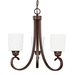 Capital Lighting C415331BZ339 Bronze Mini Chandelier