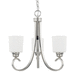 Capital Lighting C415331PN339 Polished Nickel Mini Chandelier