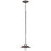 Capital Lighting C4190GR Graphite Mini Pendant