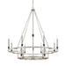 Capital Lighting C425201BT Black Tie Large Foyer Chandelier