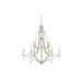 Capital Lighting C427801WW Winter White Large Foyer Chandelier