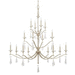 Capital Lighting C427802WW Winter White Large Foyer Chandelier