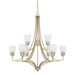 Capital Lighting C429091WG453 Winter Gold Large Foyer Chandelier