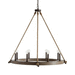 Capital Lighting C429681NG Nordic Grey Large Foyer Chandelier